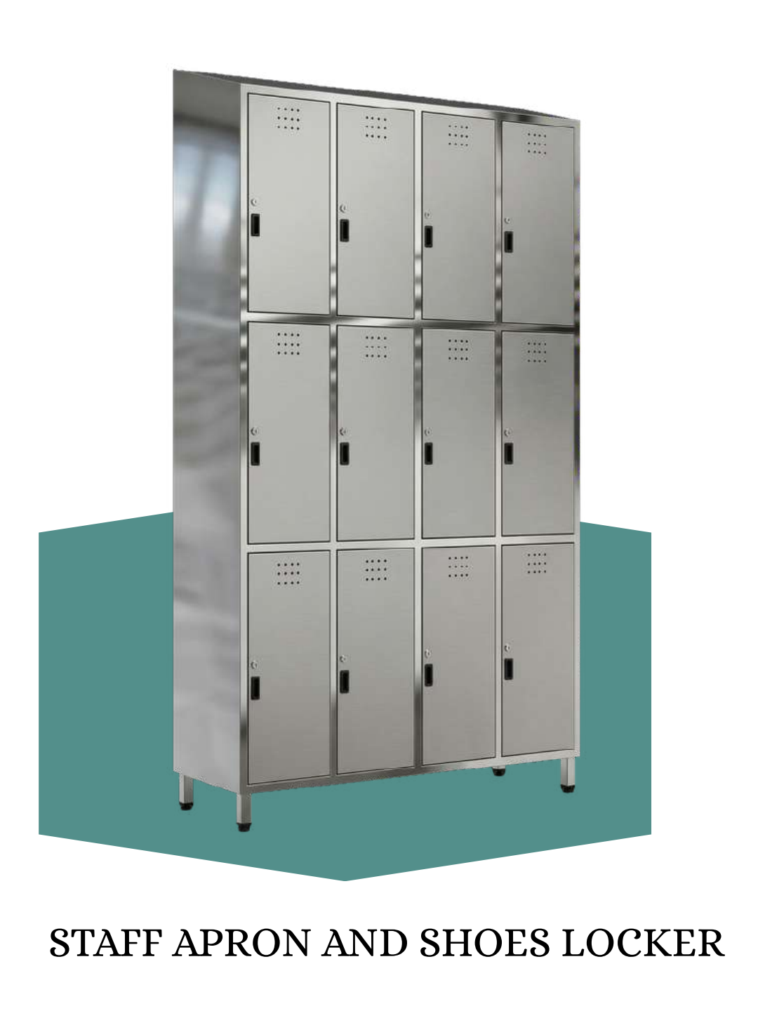 Staff Apron And Shoes Locker